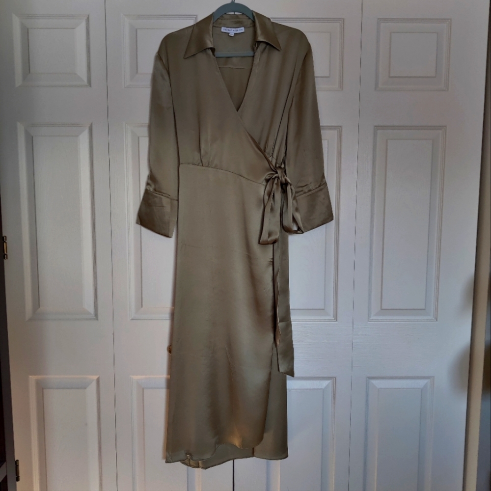 NEW Secret Mission Silk Dress